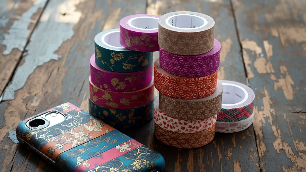 washi-tape-decorated-mobile-phone