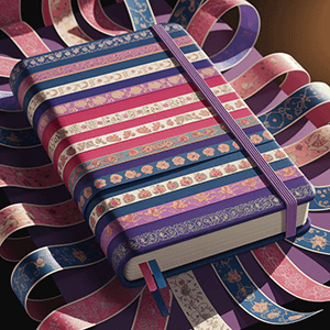 washi-washi-tape-decorated-diary-journal-planner